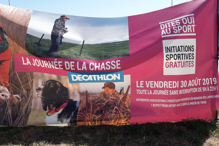 Décathlon persiste à faire la promo de la chasse !