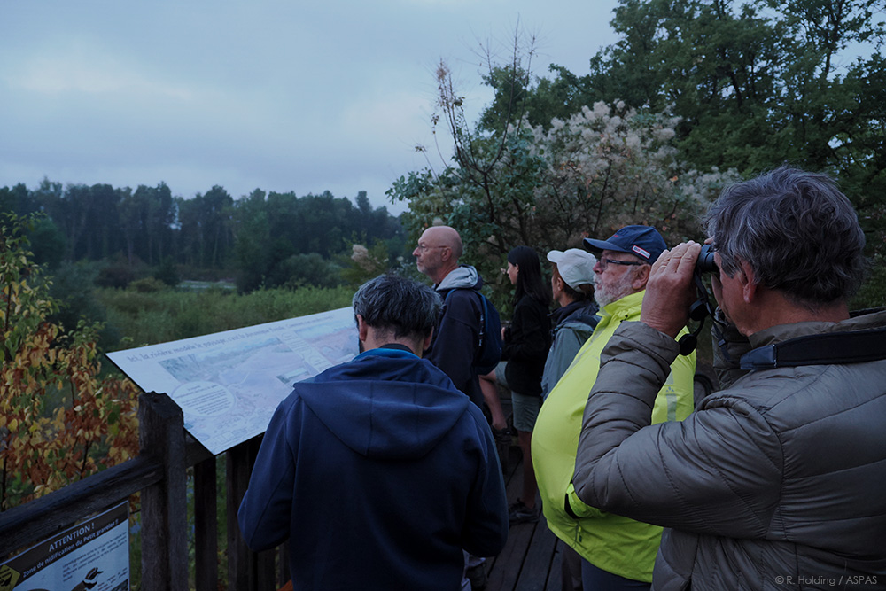 L’ASPAS a fait l’ouverture de la chasse dans la Réserve naturelle des Ramières 