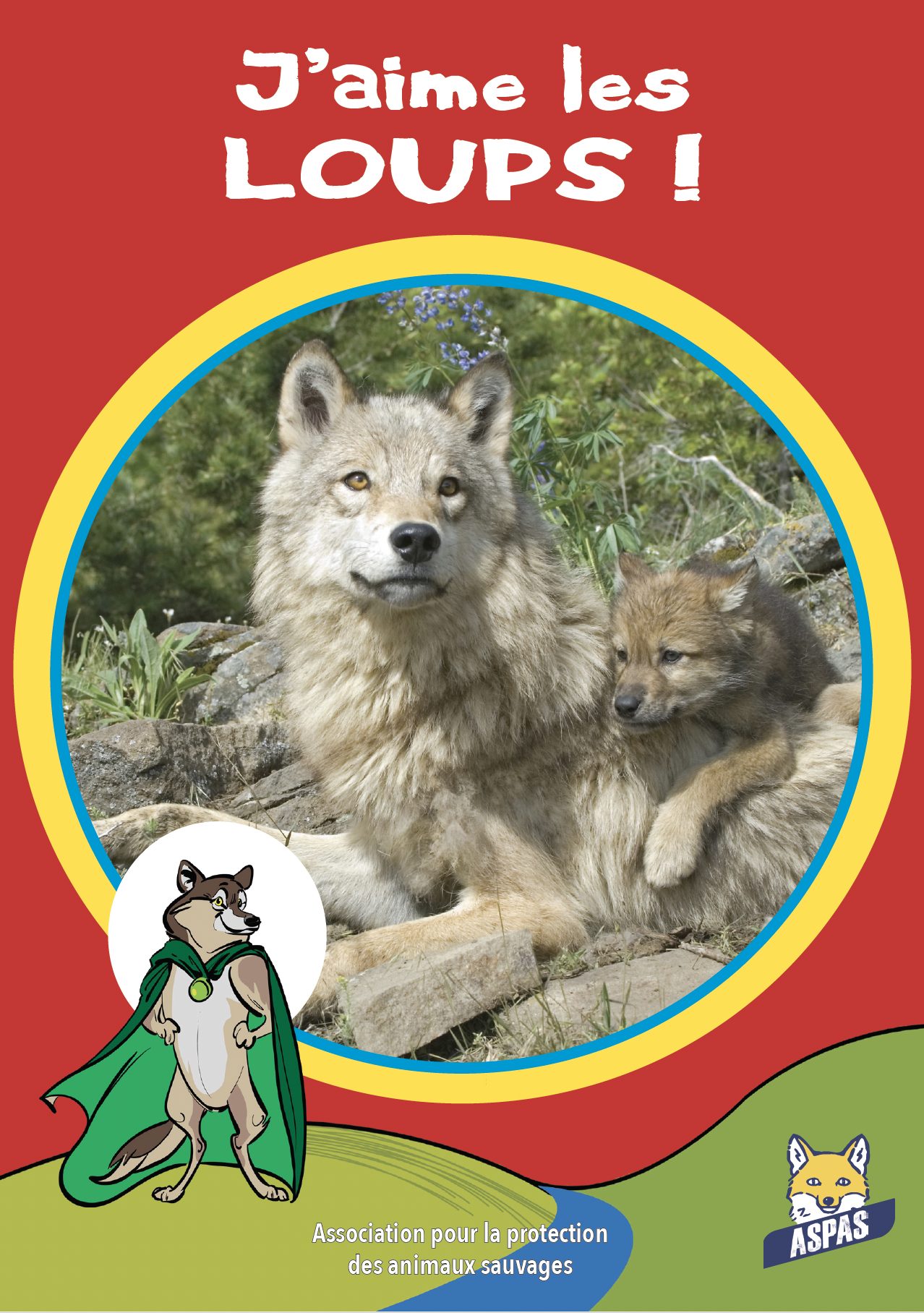 Kit "J'aime les loups !"