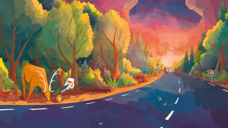 "La route qui traverse la forêt" : un album jeunesse recommandé par l'ASPAS