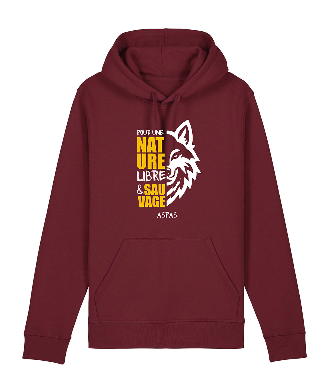 Sweat-shirt à capuche Loup