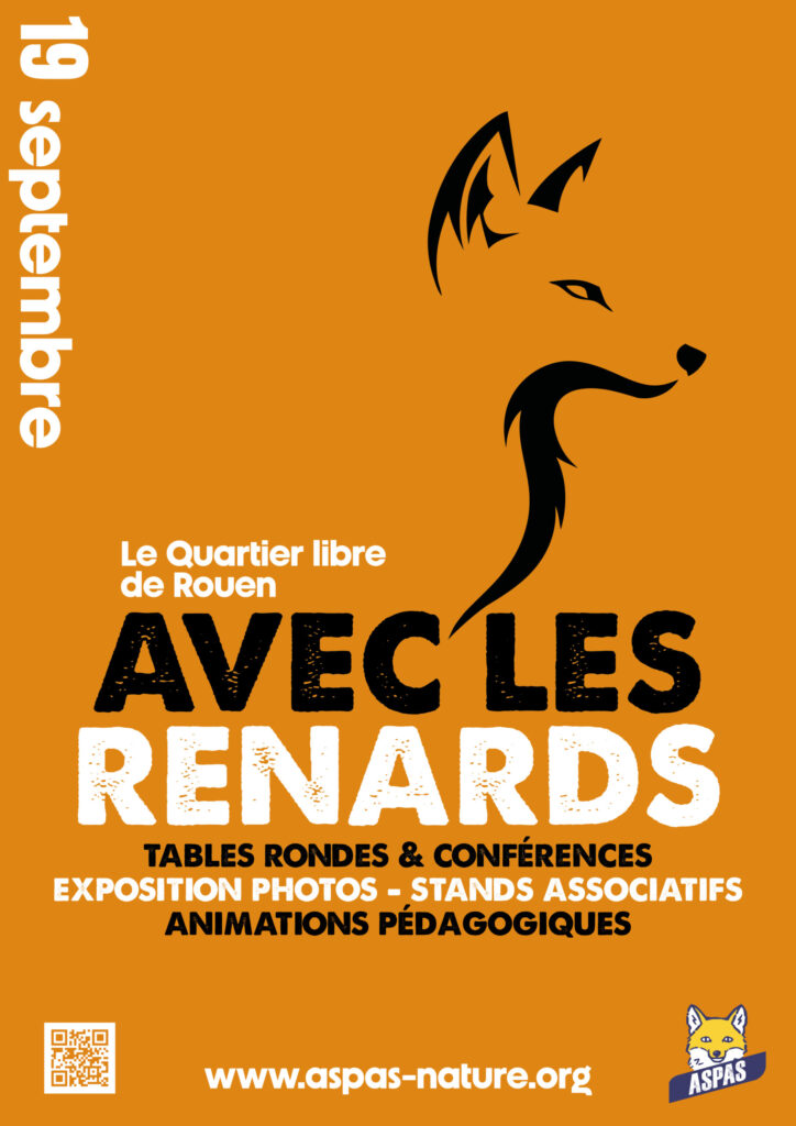 “Avec les Renards” : une journée spéciale organisée par l’ASPAS le 19 septembre !